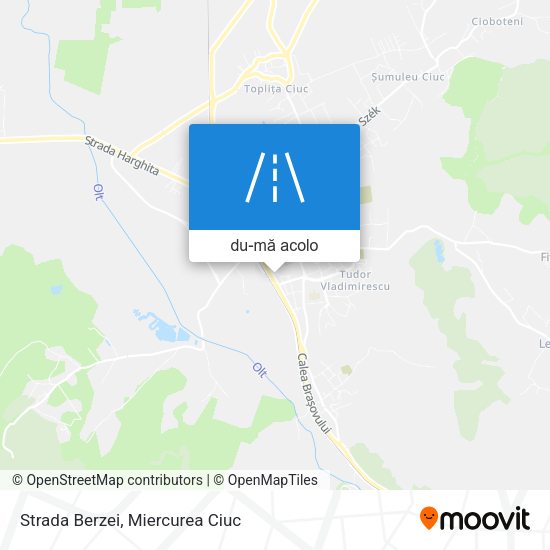 Hartă Strada Berzei