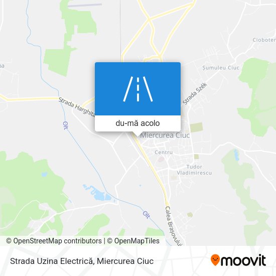 Hartă Strada Uzina Electrică