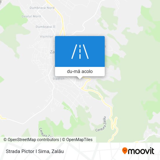 Hartă Strada Pictor I Sima