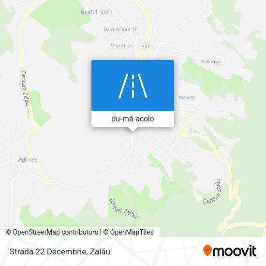 Hartă Strada 22 Decembrie