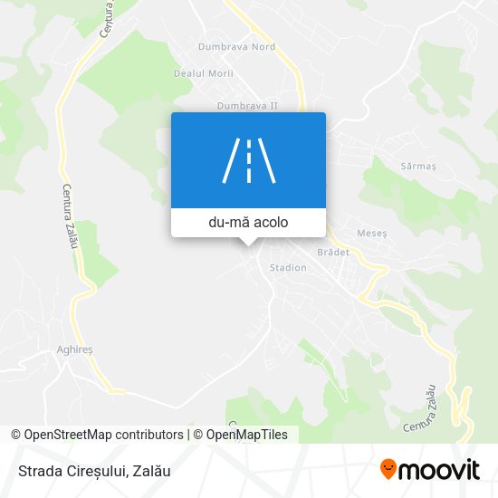 Hartă Strada Cireșului