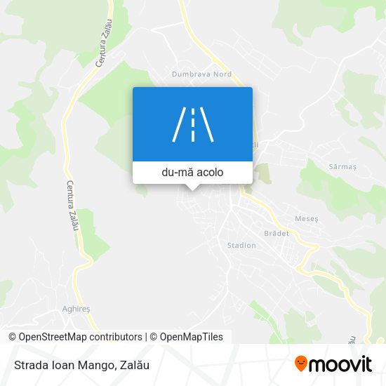 Hartă Strada Ioan Mango