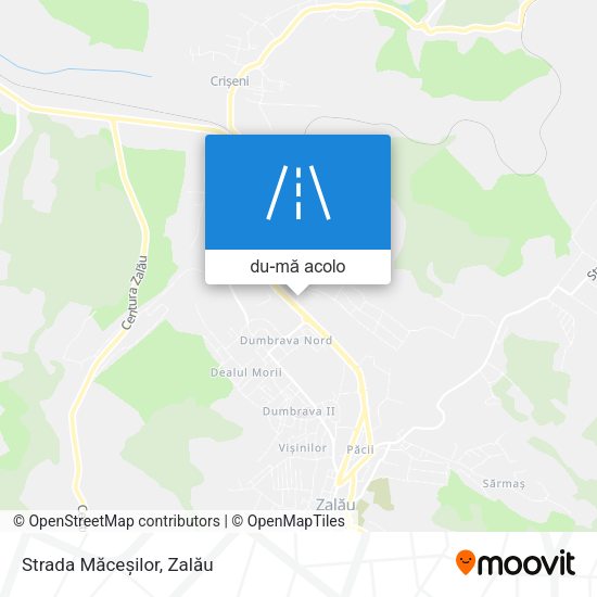 Hartă Strada Măceșilor