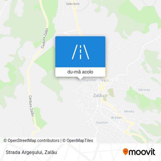 Hartă Strada Argeșului