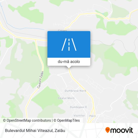 Hartă Bulevardul Mihai Viteazul