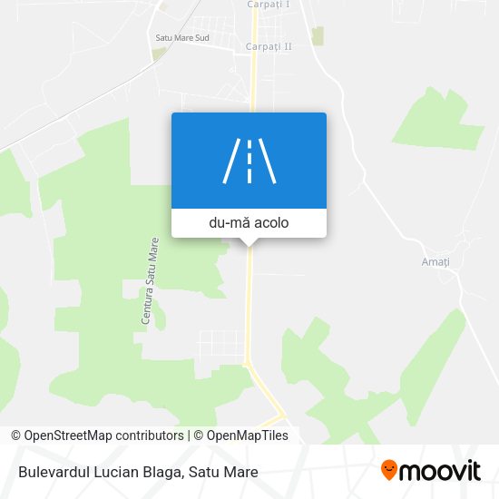 Hartă Bulevardul Lucian Blaga