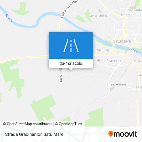 Hartă Strada Grădinarilor