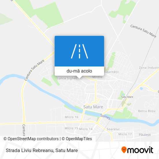 Hartă Strada Liviu Rebreanu