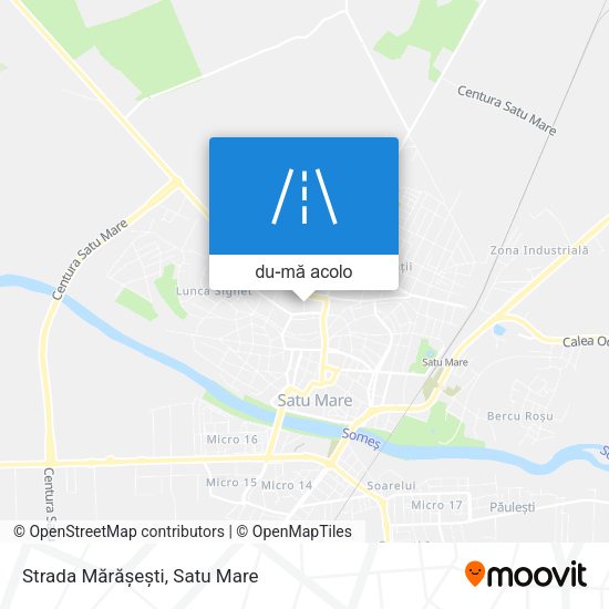 Hartă Strada Mărășești
