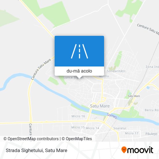 Hartă Strada Sighetului