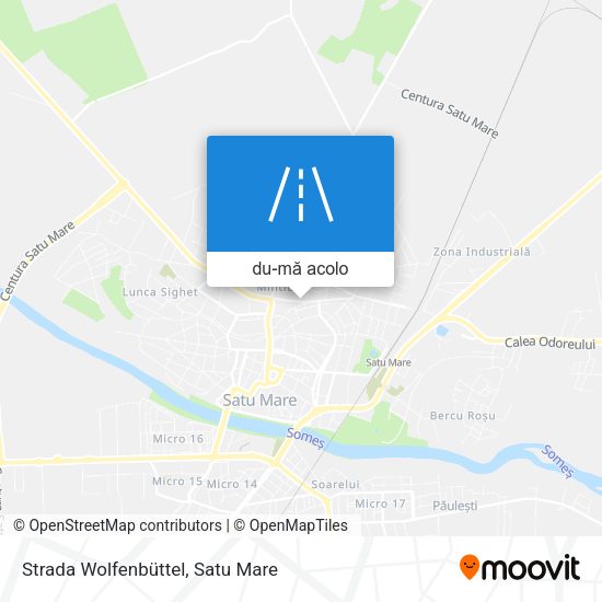 Hartă Strada Wolfenbüttel