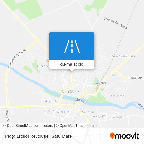 Hartă Piața Eroilor Revoluției