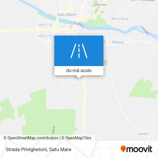 Hartă Strada Privighetorii