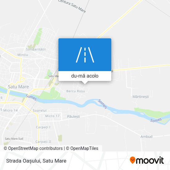 Hartă Strada Oașului