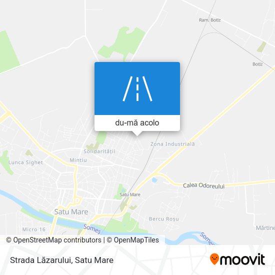 Hartă Strada Lăzarului