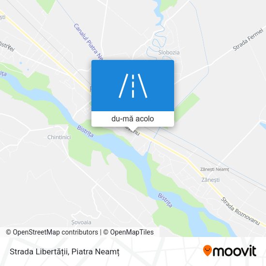 Hartă Strada Libertății