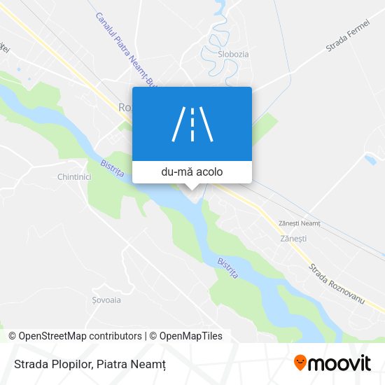 Hartă Strada Plopilor