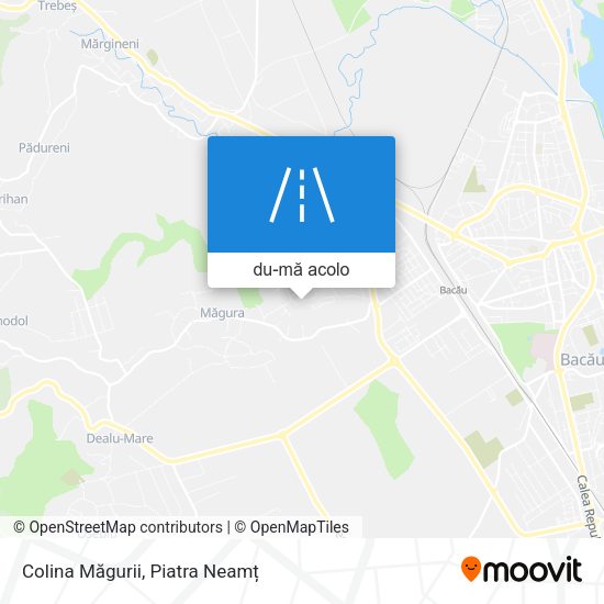 Hartă Colina Măgurii
