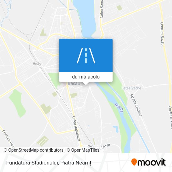 Hartă Fundătura Stadionului