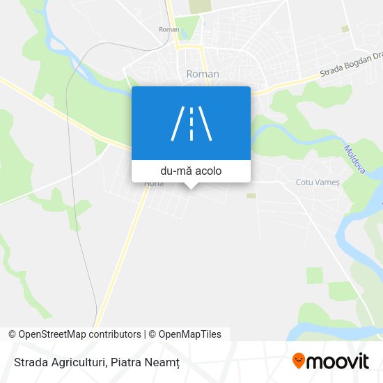 Hartă Strada Agriculturi
