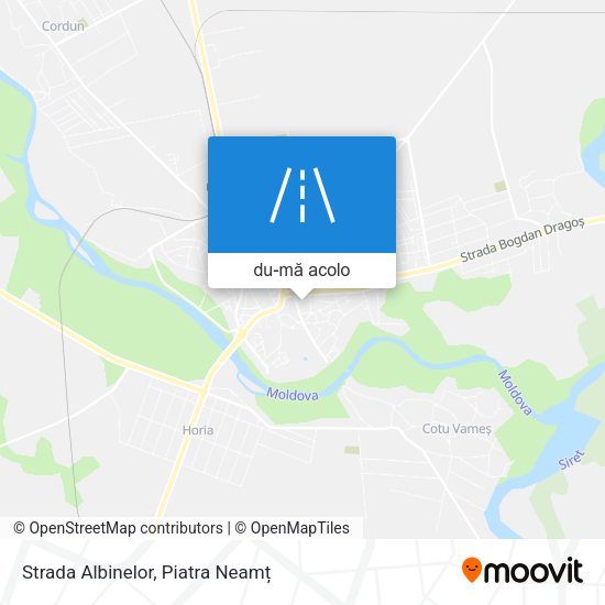 Hartă Strada Albinelor
