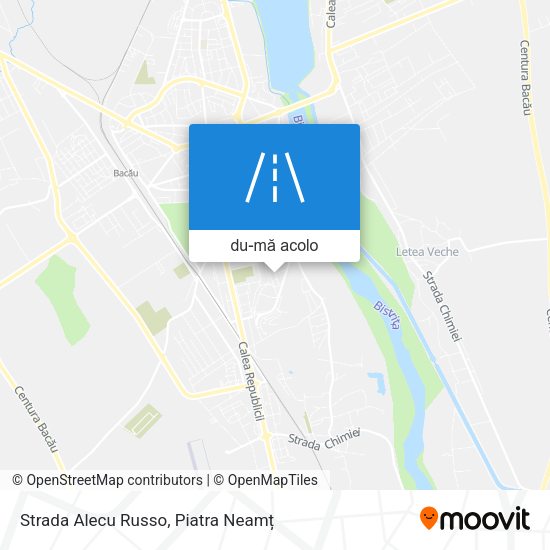Hartă Strada Alecu Russo