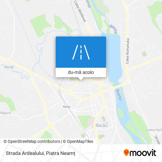 Hartă Strada Ardealului