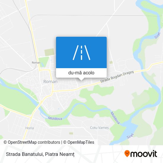 Hartă Strada Banatului