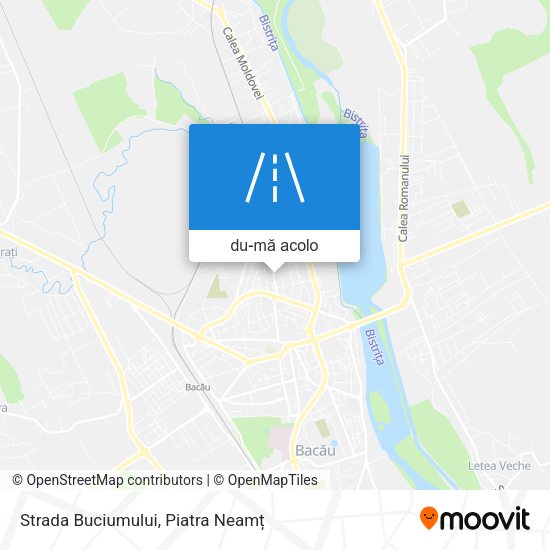 Hartă Strada Buciumului