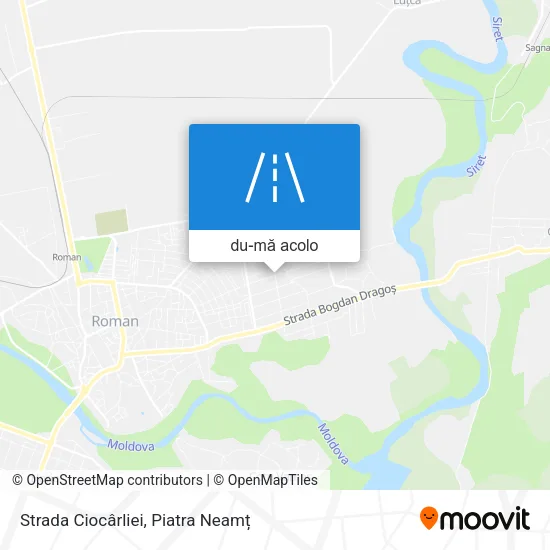 Hartă Strada Ciocârliei