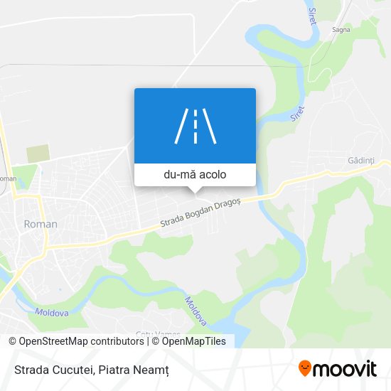 Hartă Strada Cucutei