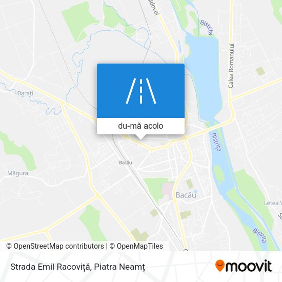 Hartă Strada Emil Racoviță
