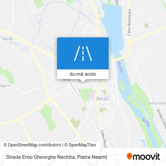 Hartă Strada Erou Gheorghe Nechita