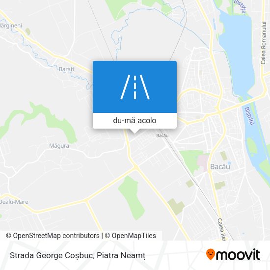 Hartă Strada George Coșbuc