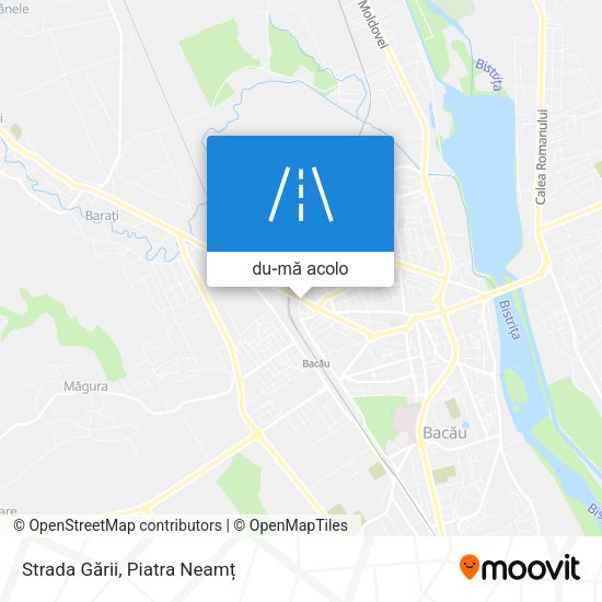 Hartă Strada Gării