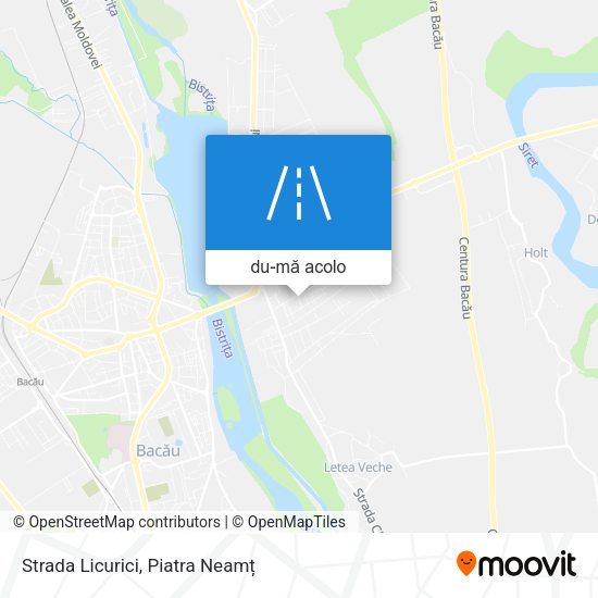 Hartă Strada Licurici