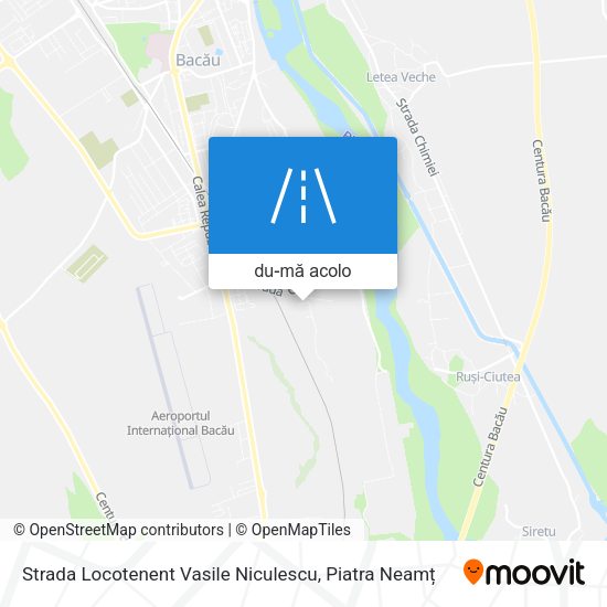 Hartă Strada Locotenent Vasile Niculescu