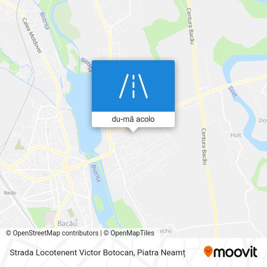 Hartă Strada Locotenent Victor Botocan