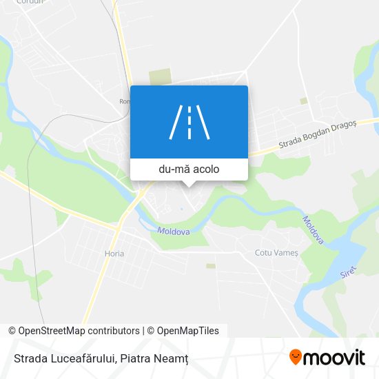 Hartă Strada Luceafărului