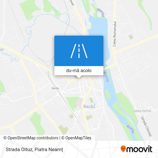 Hartă Strada Oituz
