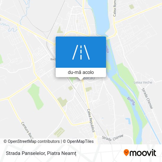 Hartă Strada Panselelor