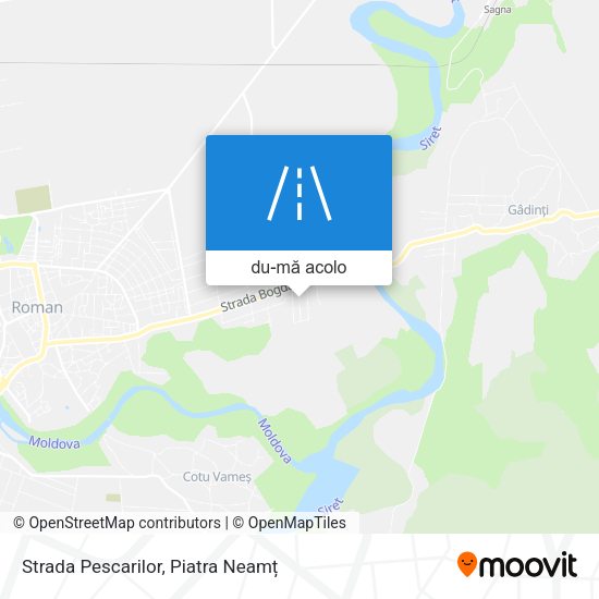 Hartă Strada Pescarilor