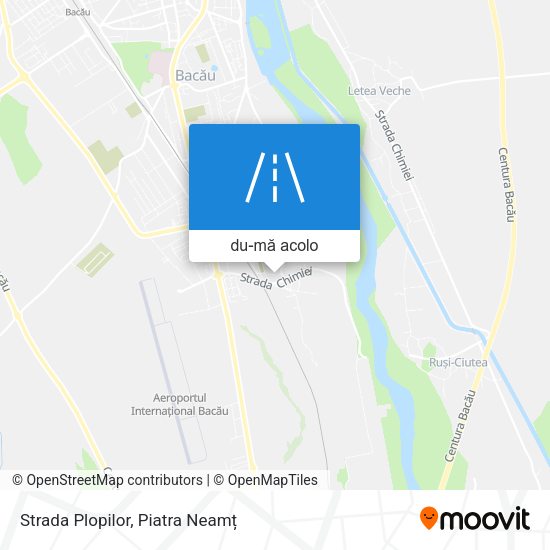 Hartă Strada Plopilor