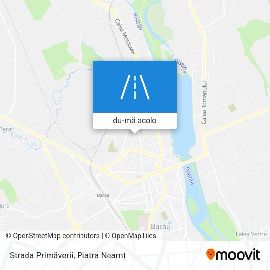 Hartă Strada Primăverii