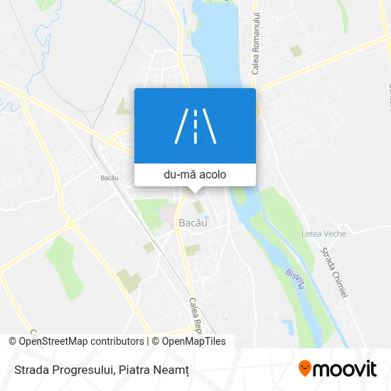 Hartă Strada Progresului