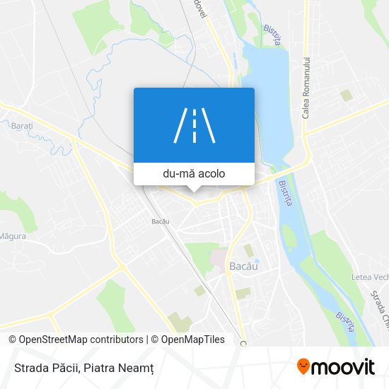 Hartă Strada Păcii