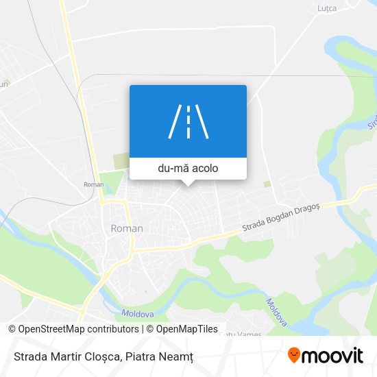Hartă Strada Martir Cloșca