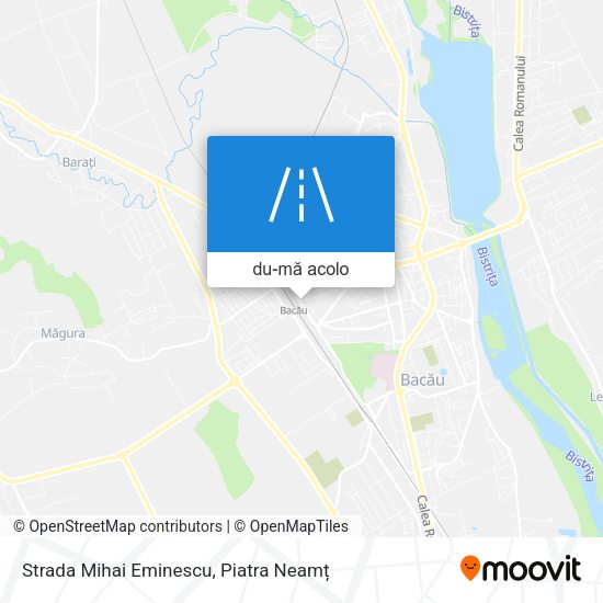 Hartă Strada Mihai Eminescu