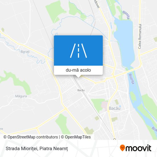 Hartă Strada Mioriței