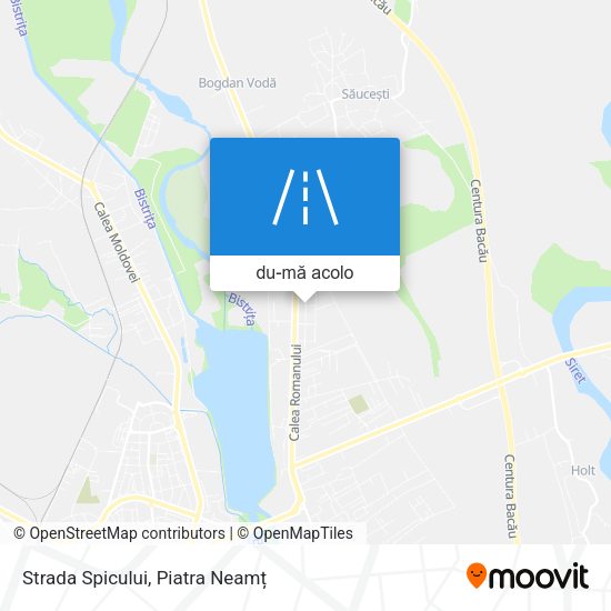 Hartă Strada Spicului